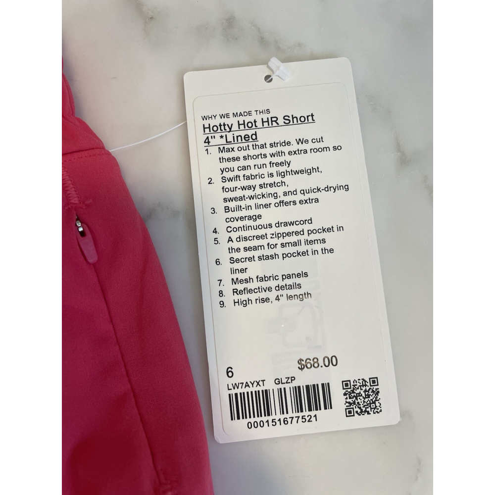 lululemon athletica Pink Athletic Shorts - Picture 3 of 10